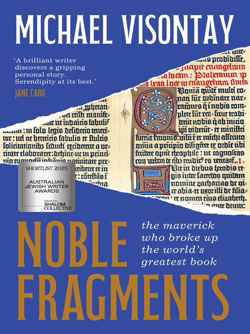 Title details for Noble Fragments by Michael Visontay - Available